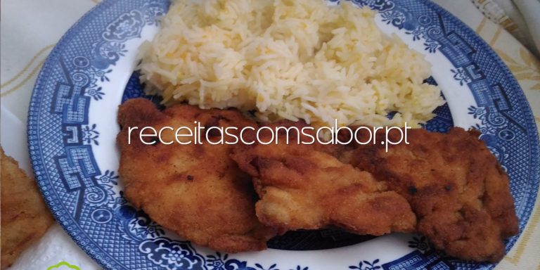 Bifes de frango panados no forno