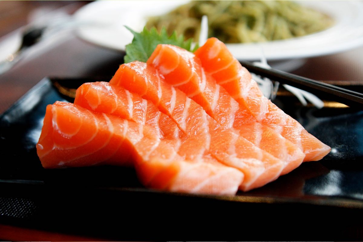 salmão na dieta