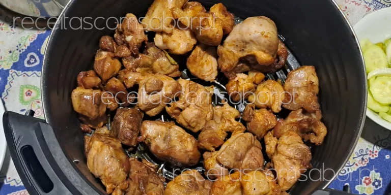 Rojões de porco na airfryer
