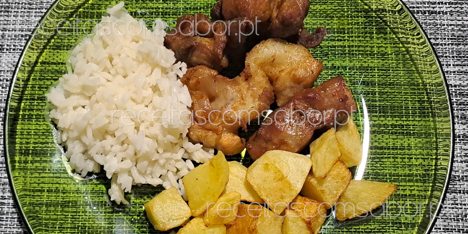 Rojões de porco na airfryer